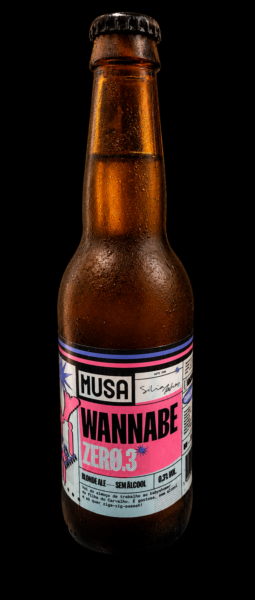 CERVEJA SEM ÁLCOOL - WANNABE | 3,9