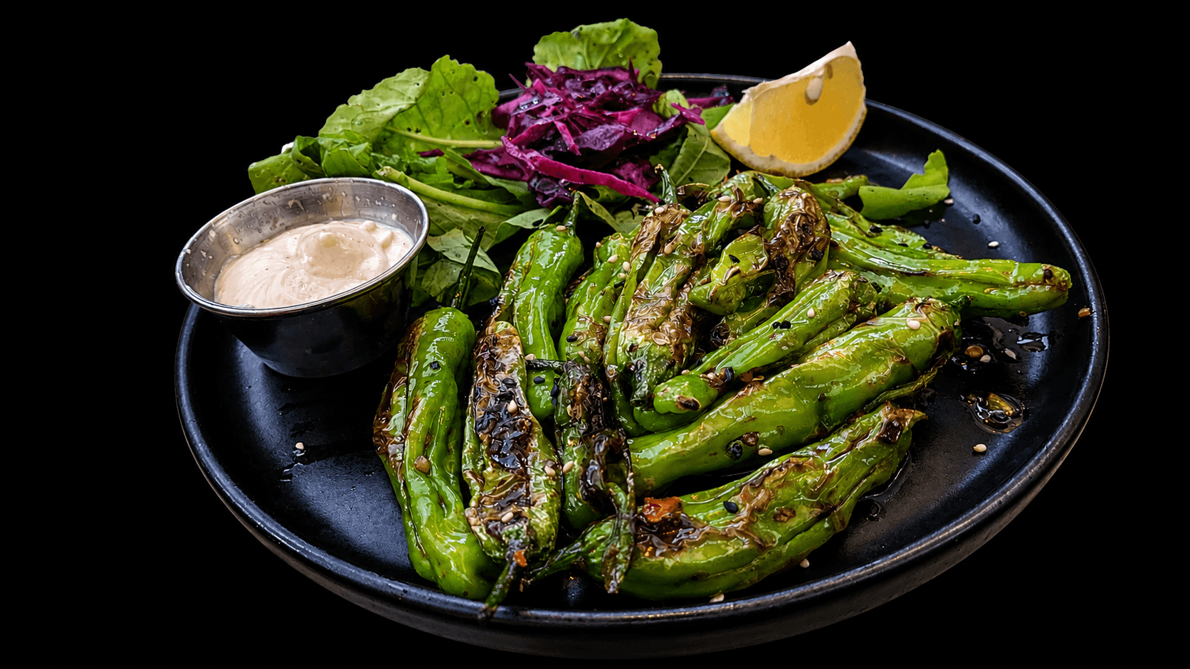 SAUTÉED SHISHITO PEPPERS | 5